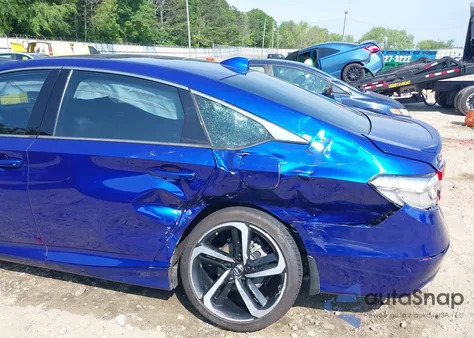 2019 Honda Accord Sport из США, поврежденный, VIN 1HGCV1F3XKA116701